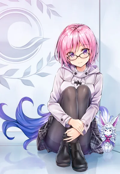 l.....f - #randomanimeshit #fate #fategrandorder #shielder #meganekko #fou #rajstopya...