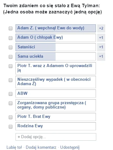 L.....a - Taka ankieta się dziś pojawiła na jednej z grup o #ewatylman
#rakcontent
...
