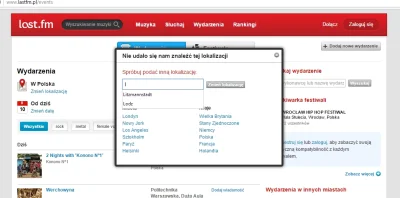 Radus - Tak wchodze na lastFm (sto lat tam juz nie bylem) w poszukiwaniu koncertow w ...