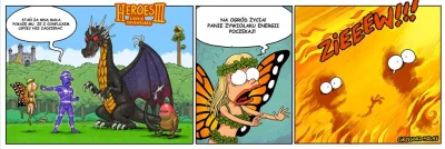 Tathe - Świeży komiks prosto ze strony Grzegorza Molasa - Heroes III comic adventures...