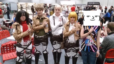 Z.....n - #cosplay #mcmcomiccon #attackontitan

Też dobra ekipa (przykro mi, swojego ...