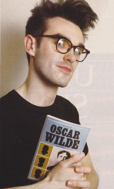n.....z - Młody Morrissey wygląda jak taki typowy Marcin - student ASP, Oskar Wajld, ...