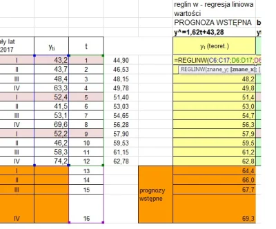 B.....y - Cześć, mam problem z fukncją reglinw. Jak widac na tym zdjęciu, dla t1 wysz...