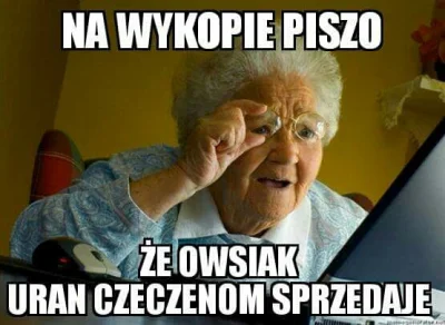 soszu - skoro tak piszą, to tak musi być ( ͡° ͜ʖ ͡°)

#owsiak #wosp #uran #memy #auto...