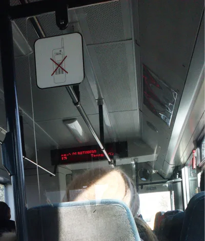 MaziPL - Widział ktoś kiedyś zakaz używania telefonów w autobusie miejskim?
#slupsk ...