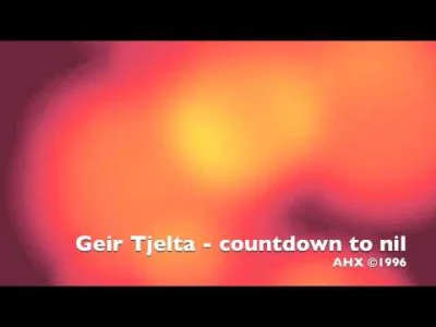xandra - Geir Tjelta: Countdown to NIL. GT to muzyk tworzący zarówno na Amidze (AHX) ...
