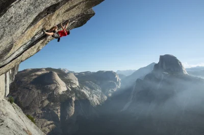 bluehead - Alex Honnold, jak zwykle solo na drodze Heaven - Yosemite 5.12d/7c 
#wspi...