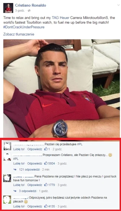 M.....a - Jak tu się nie wstydzić za tych cebulaków?
#euro2016 #cr7