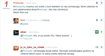 ThreeDee - @Primusek: 
No nawet nie próbujesz, prosisz by zrobił to ktoś za ciebie.
...