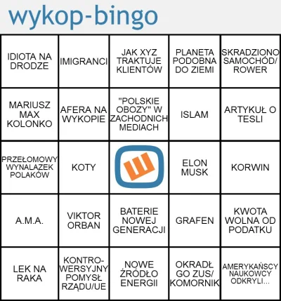 T.....a - Mamy bingo. A jeszcze tydzień się nie skończył.