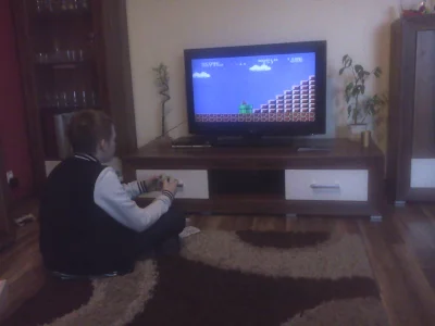 Neil_McCauley - Mój 11-letni brat przycina w Mario. Jak zobaczył w co gram to było: "...