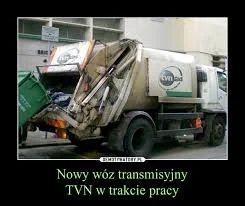 bleblebator - Wóz transmisyjny tvn przyłapany pod hotelem, w którym mieszkała polka