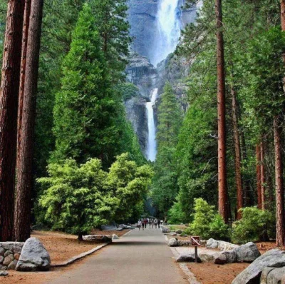 greg1970 - #earthporn #parkinarodowe #yosemite
Wodospad Yosemite - Kalifornia, USA
