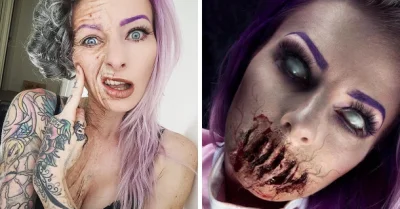 CoolHunters___PL - Nie macie pomysłu na Halloweenowy make up? Ta artystka naoglądała ...