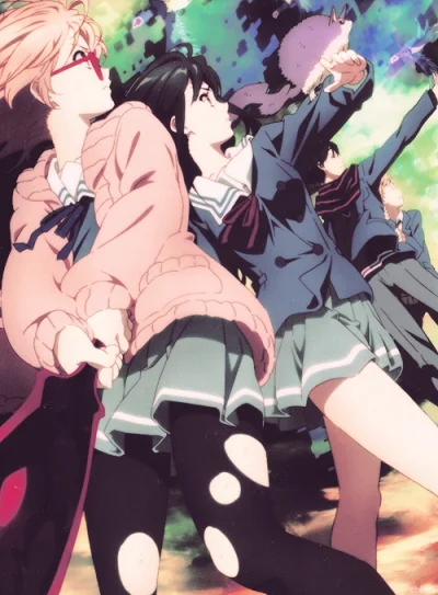 w.....3 - #randomanimeshit #kyoukainokanata #mitsukinase #meganekko #miraikuriyama #a...