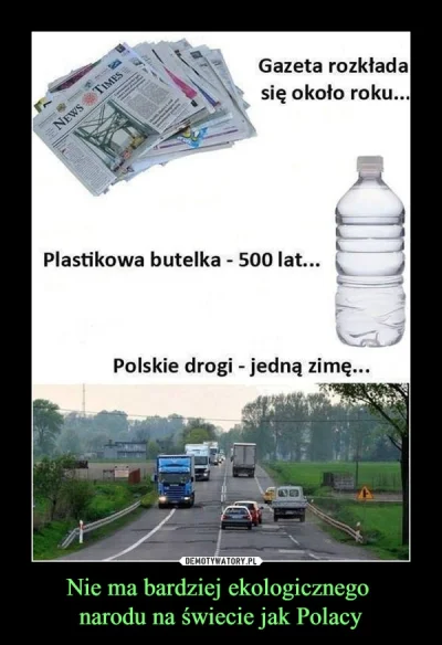 Michal007 - Ekologiczne polskie drogi ( ͡° ͜ʖ ͡°)

#humorobrazkowy #ciekawostki #po...