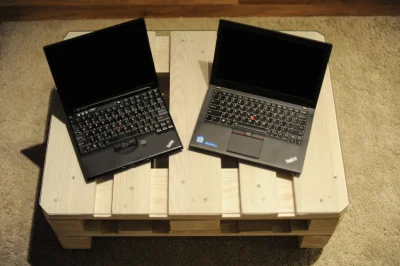 tomek860827 - #lenovo #thinkpad #chwalesie 

Stary vs Nowy.

Oby wytrzymał chocia...