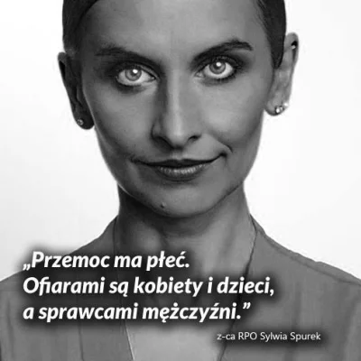 swietlowka - "Jedynka" Partii Wiosna w Wielkopolsce - Sylwia Spurek. Pozdrawiam "mężc...