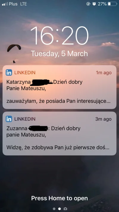 m4tus - Mireczki z tagu #przegryw zainstalujcie sobie aplikacje LinkedIn, to taki tin...