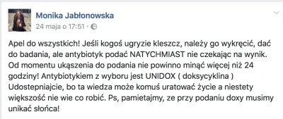 DynPydro - Czy podawanie antybiotyku po każdym ukąszeniu przez kleszcza jest właściwe...