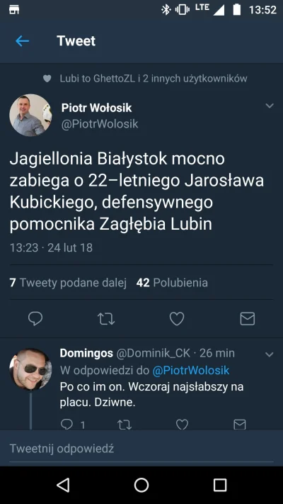 appylan - Gdybyśmy mieli taki budżet jak Jaga, to może udało by się Jarka zatrzymać. ...