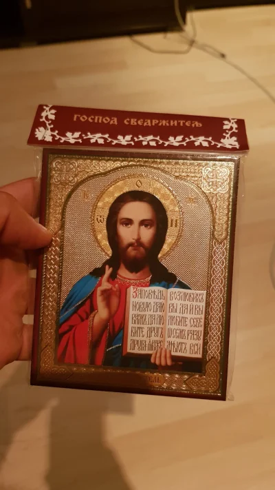 sokool - Mirki, byłem na Bałkanach i przez przypadek kupiłem prawosławnego Jezusa dla...