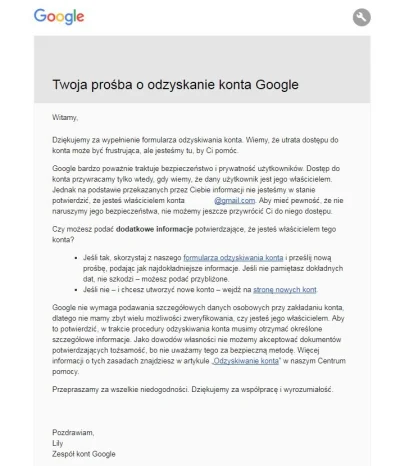 kartofel_kuchenny - To "bezpieczeństwo" w google to już jakaś parodia, zapomniałem ma...