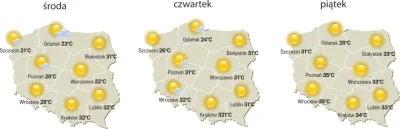 y.....s - Srogo... Kraków, będzie Wam jutro waliło żarem!

#krakow #prognoza #pogod...