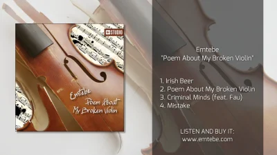 Emtebe - "Poem About My Broken Violin" ląduje na YouTube, zapraszam do odsłuchania ty...