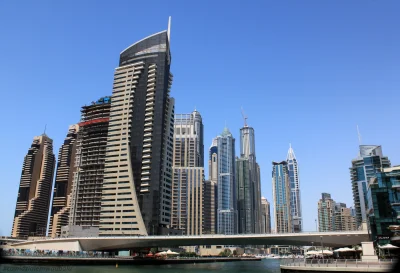 kozaqwawa - #cowidzialemwdubaiu 

zdjęcie numer 2. Dubai Marina, mostkiem w lewo i 10...