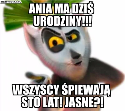 WuDwaKa - Nie wie czy wiecie ale dzisiaj Ania aka @a__s ma urodziny. Wszystkiego najl...