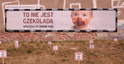 czosnekiss - Plakat z dzieckiem po aborcji - "zamach na poczucie smaku!" Dziecko zjad...