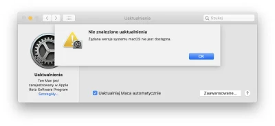 PanRadaktor - Nie mogę zainstalować public bety #macOS Catalina ( ͡° ʖ̯ ͡°) Po instal...