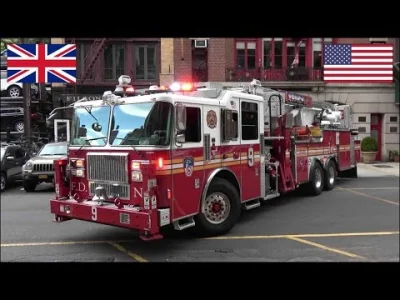 starnak - Fire trucks responding - BEST OF 2016 - Siren, air horn & action