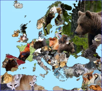 Chcesz_Pomarancze - Stworzyłem mapkę pt. "Europejskie kraje i ich najbardziej tradycy...