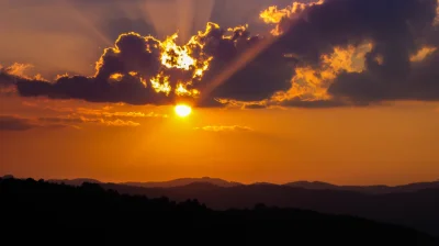 PaniChlodek - #earthporn #podroze #toskania #fotografia
 Zachód słońca widziany z wi...
