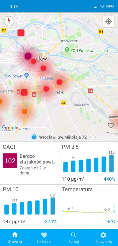 Reepo - Co się odwaliło w nocy, że nagle taki smog?
#wroclaw #smog