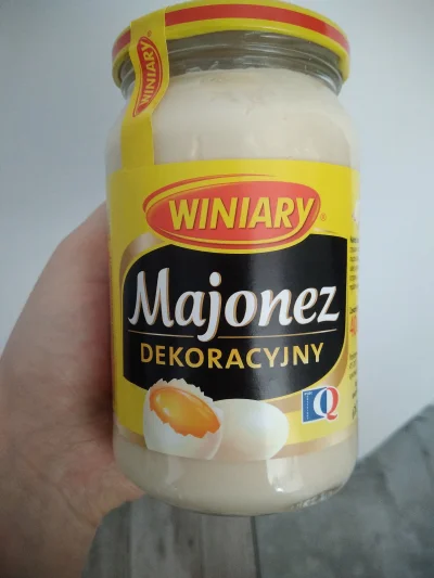 M.....z - Jedyny prawilny majonez
Kielecki to gówno
#teamwiniary #majonez #jedzenie...
