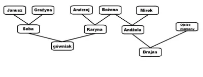 HumanGenome - #karyna #seba #patologiazewsi #heheszki #sadistic 
Drzewo genealogiczn...