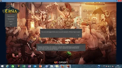 H.....a - znowu dzisiaj przedłużony SS? nie mogę się zalogować #tibia #tibiazwykopem