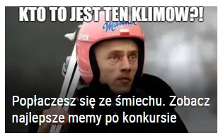 Gaboleusz - #skoki
Ha ha ha! Boże jakie śmieszne memy na wp