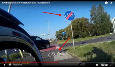 janekplaskacz - @MrMate: 
 Kolor czerwony nie wskazuje na drogę rowerowa

Czerwony ...