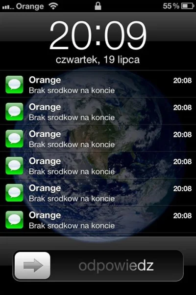 skaczacameksykanskalama - Kupiłem kiedyś testowo kartę Orange.
Sms'y przychodziły pr...