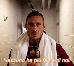 W.....R - #asroma #roma #gif

Totti przed sezonem:

Nikt nie jest tak głodny, jak my
...