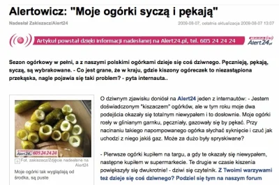 futomaki - Ogórki śmierci atakują ;) http://is.gd/28qn7 No #trzymamkredens normalnie....