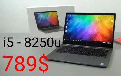 sebekss - Tylko 789$ za Xiaomi Mi Notebook Air 8/256GB i5-8250U❗
Xiaomi Mi Notebook ...