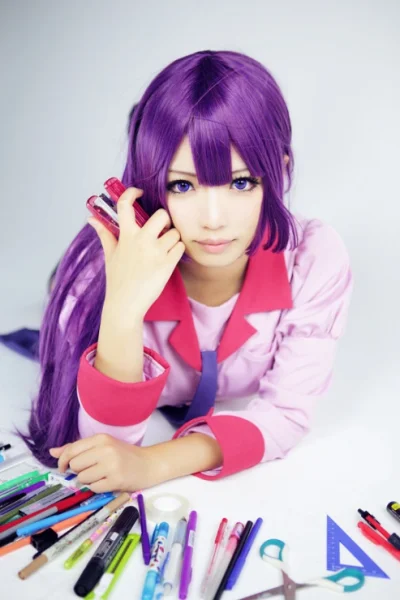 Banri - #randomanimeshit #bakemonogatari #monogatari #senjougahara #senjougaharahitag...