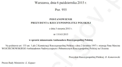 C.....j - #moznamozna #komorowski #polityka
1 dzień przed odejściem mianował byłego ...