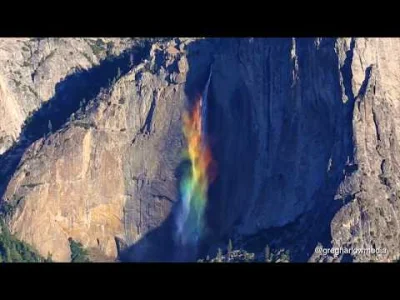 lechita - Yosemite Falls Rainbow

Ten materiał z tęczowej mgiełki spadającej z wodo...