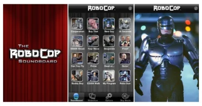 chato - #iphone: taka popierdółka dla fanów #robocop'a - czyli np. dla mnie (w #appst...